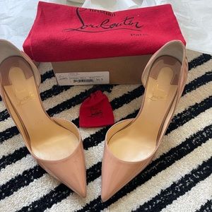Christian Louboutin Nude Iriza 100mm
